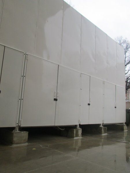 Noise reduction of chillers