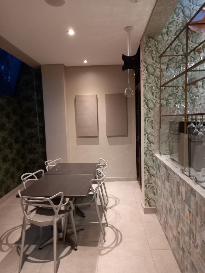 Acoustic treatment in a day time SPA in Johannesburg