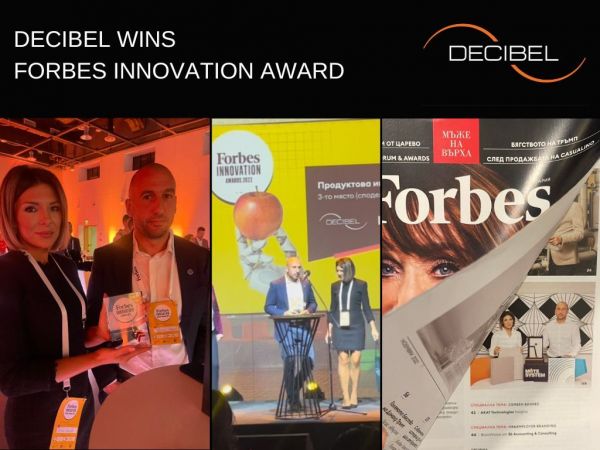 DECIBEL Wins Innovation Award at Forbes Forum 2022