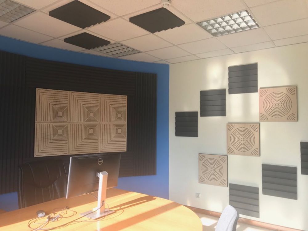 Acoustics in the office/ studio Ucha.se