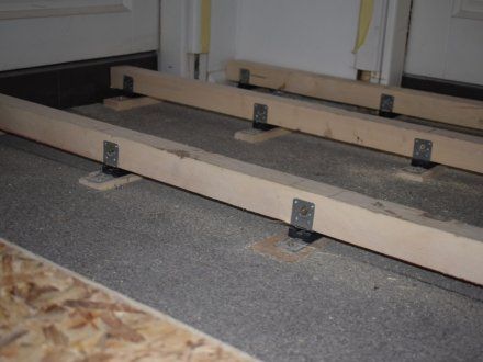 Soundproofing of а beam structure floor