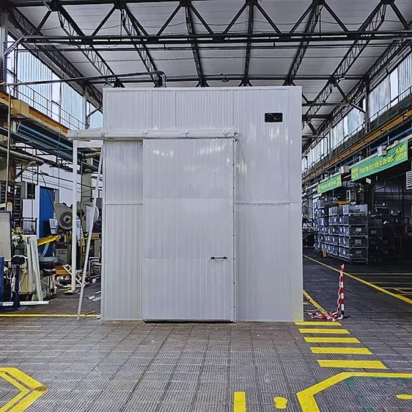 Factory Noise Reduction with a Metal Press Enclosure