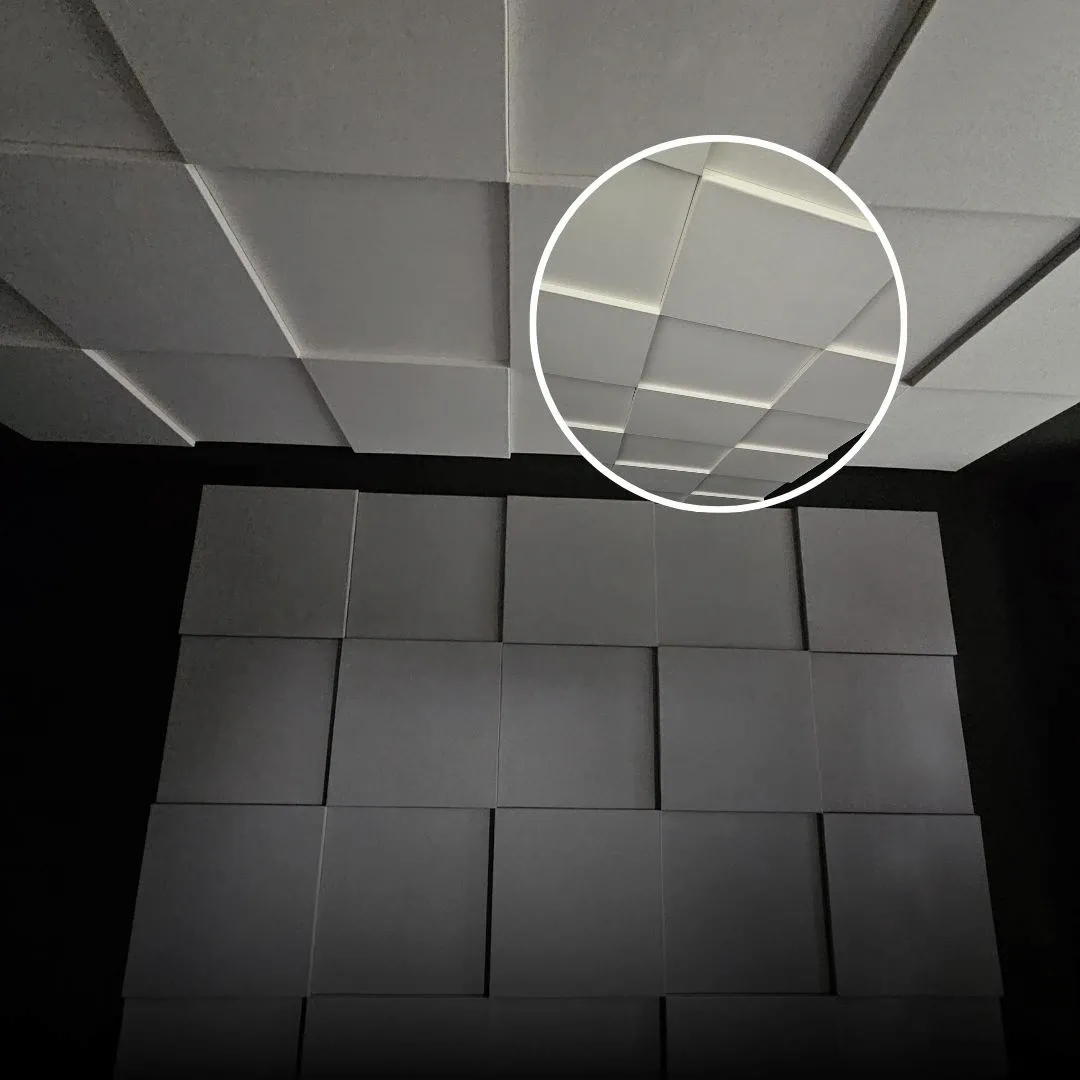 Decibel-Home Podcast and Music Studio with Echo Wall Acoustic Panels