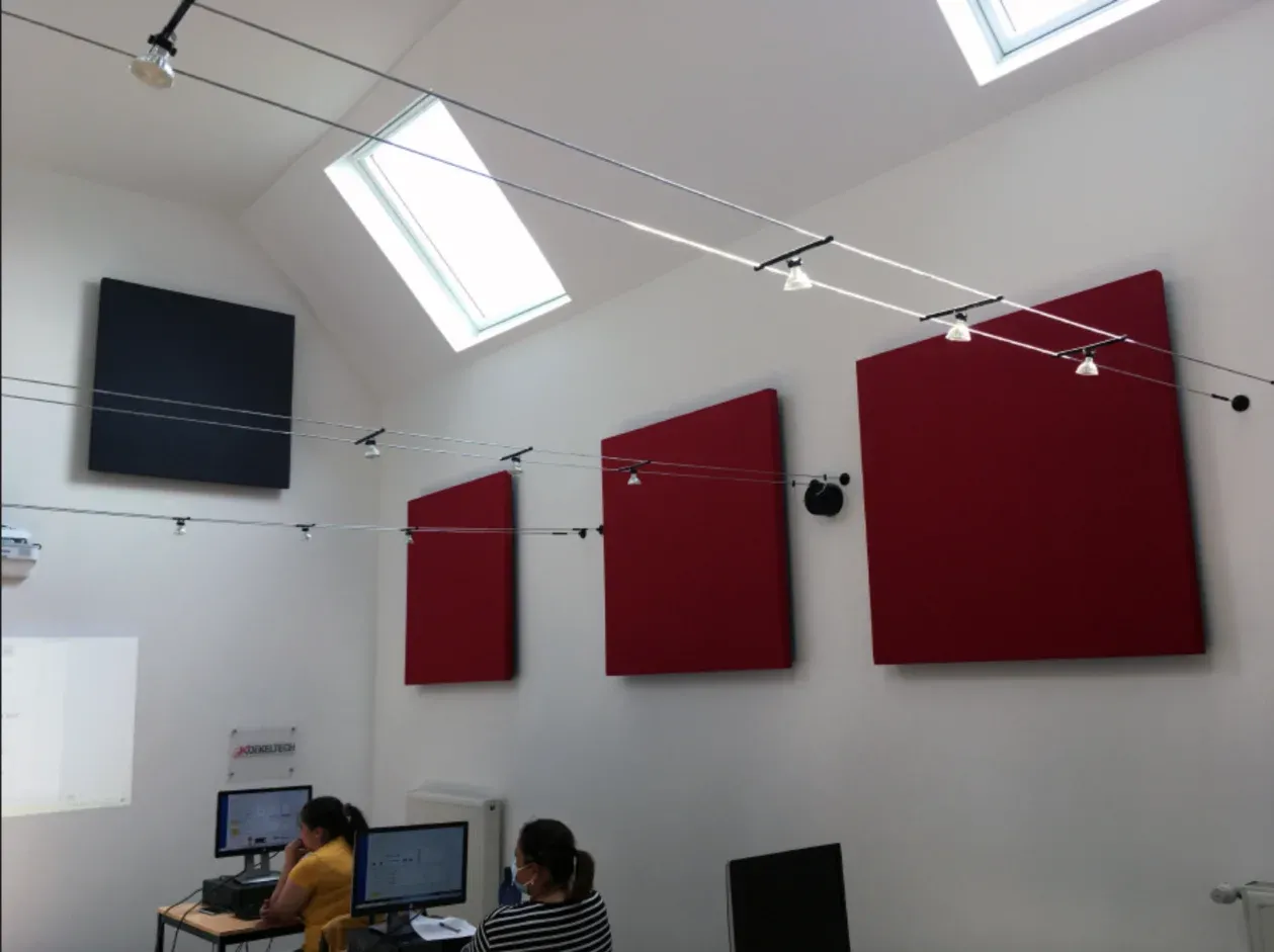 Acoustic improvement for training centre in Brussels