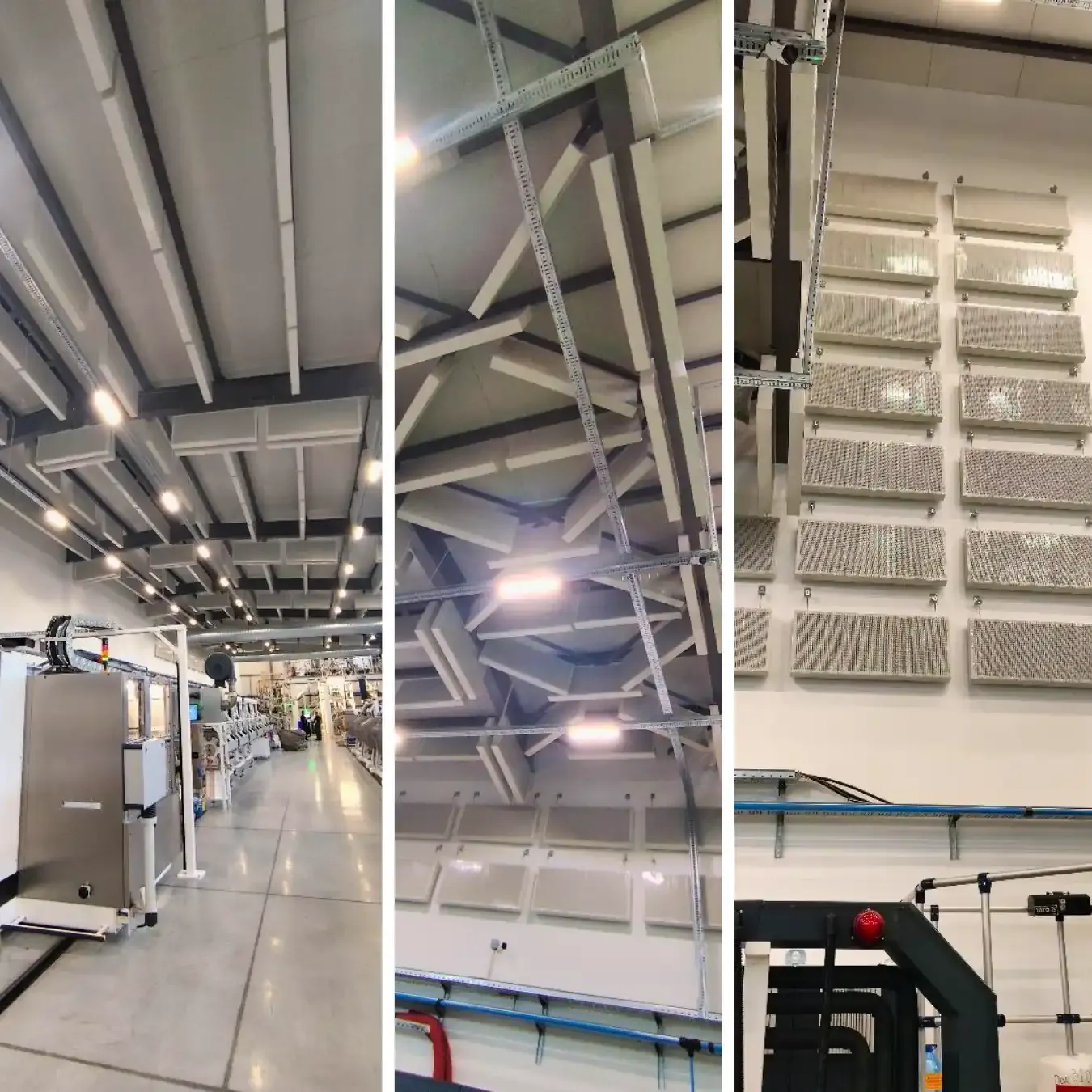 Acoustic Treatment of an Industrial Hall for Excellpack