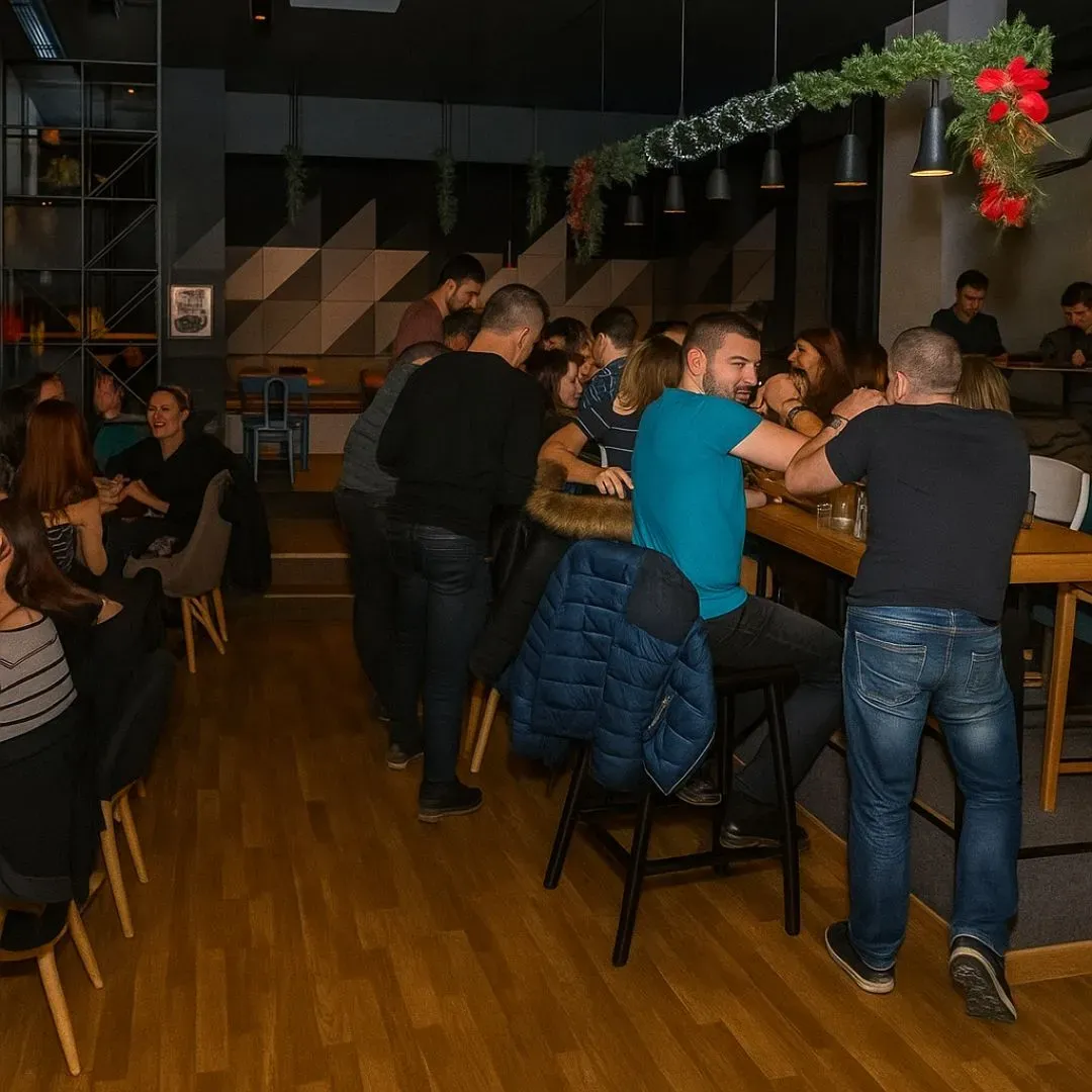 Acoustic Wall Treatment for Stylish Bar in Burgas