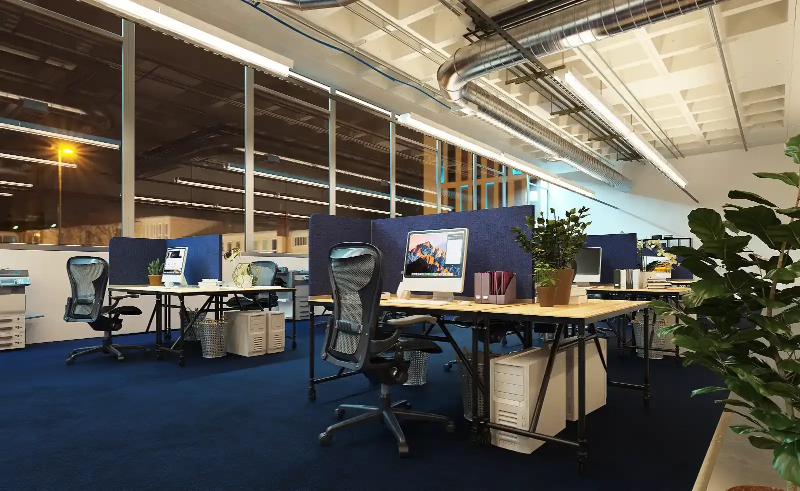 Acoustic Desk Separators for Credissimo Bulgaria