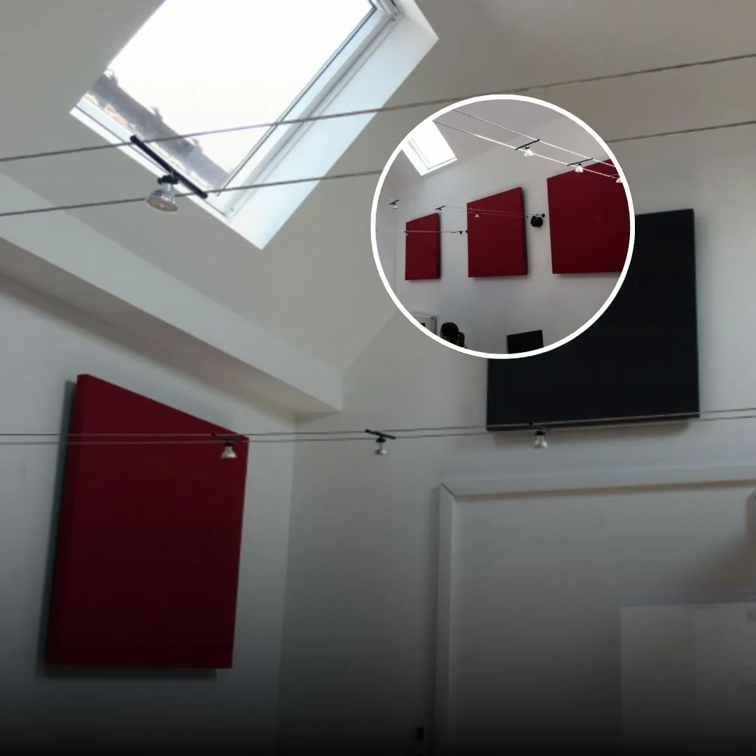 Acoustic improvement for training centre in Brussels