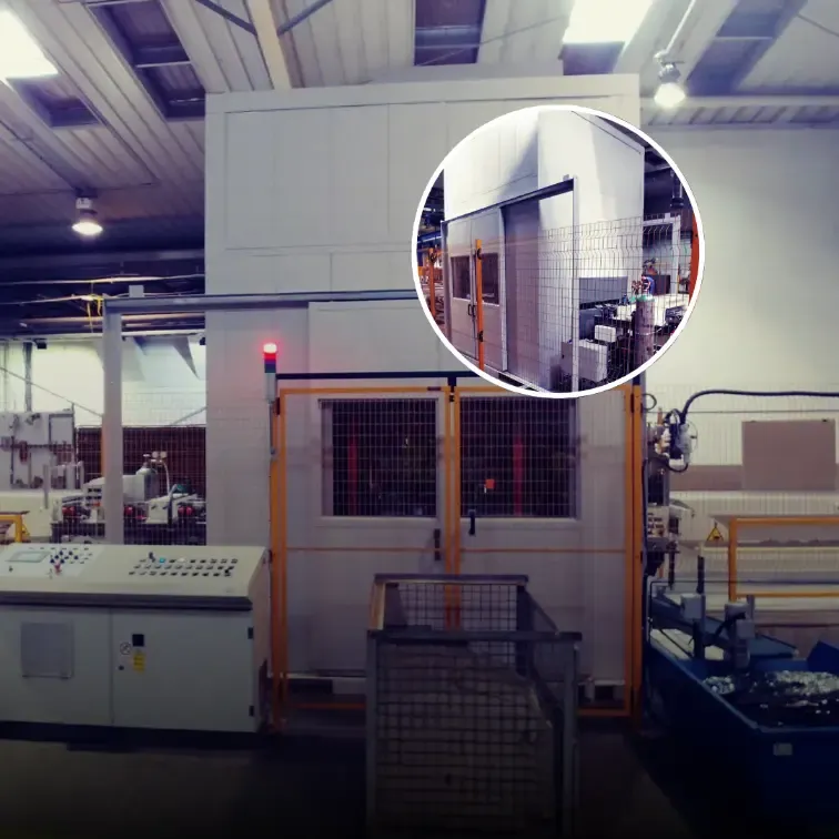 Machine soundproofing system for AJ Metal