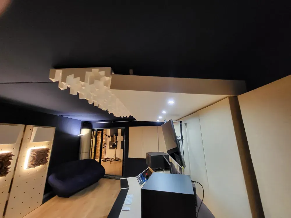 Acoustic Treatment of Recording Studio in Paris