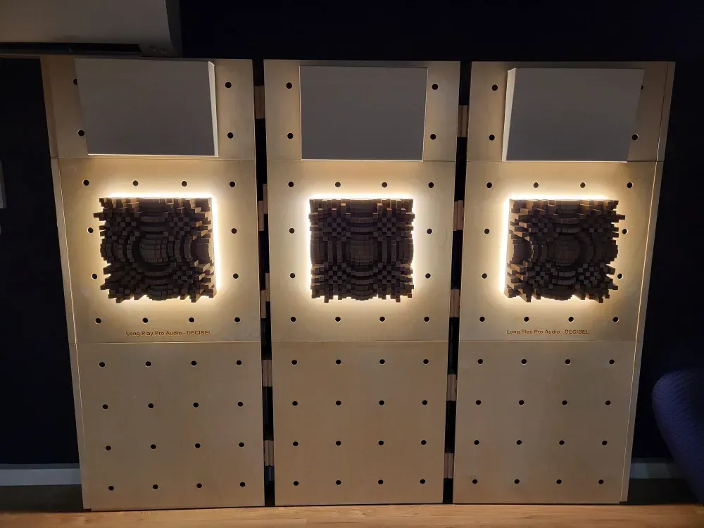 Acoustic Treatment of Recording Studio in Paris