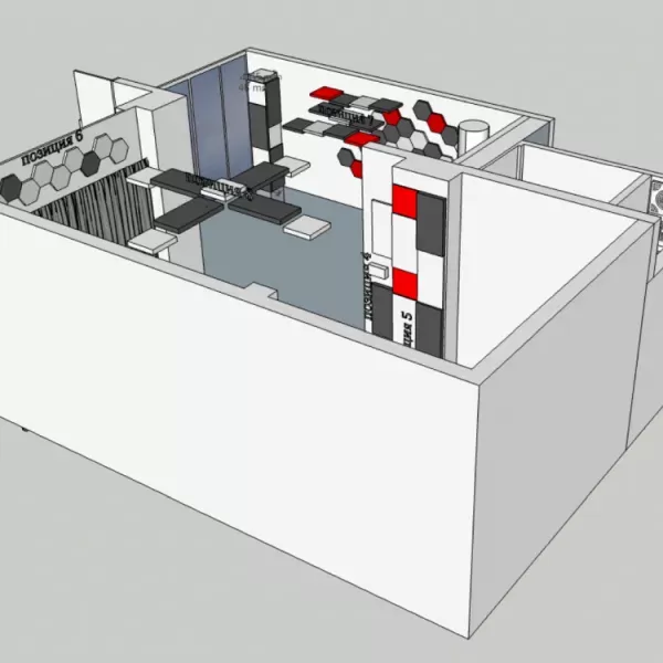 Acoustic Treatment in Dynaphos Photo Studio
