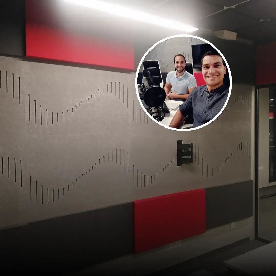 Textile Acoustic Panels Upgrade at Focus Radio