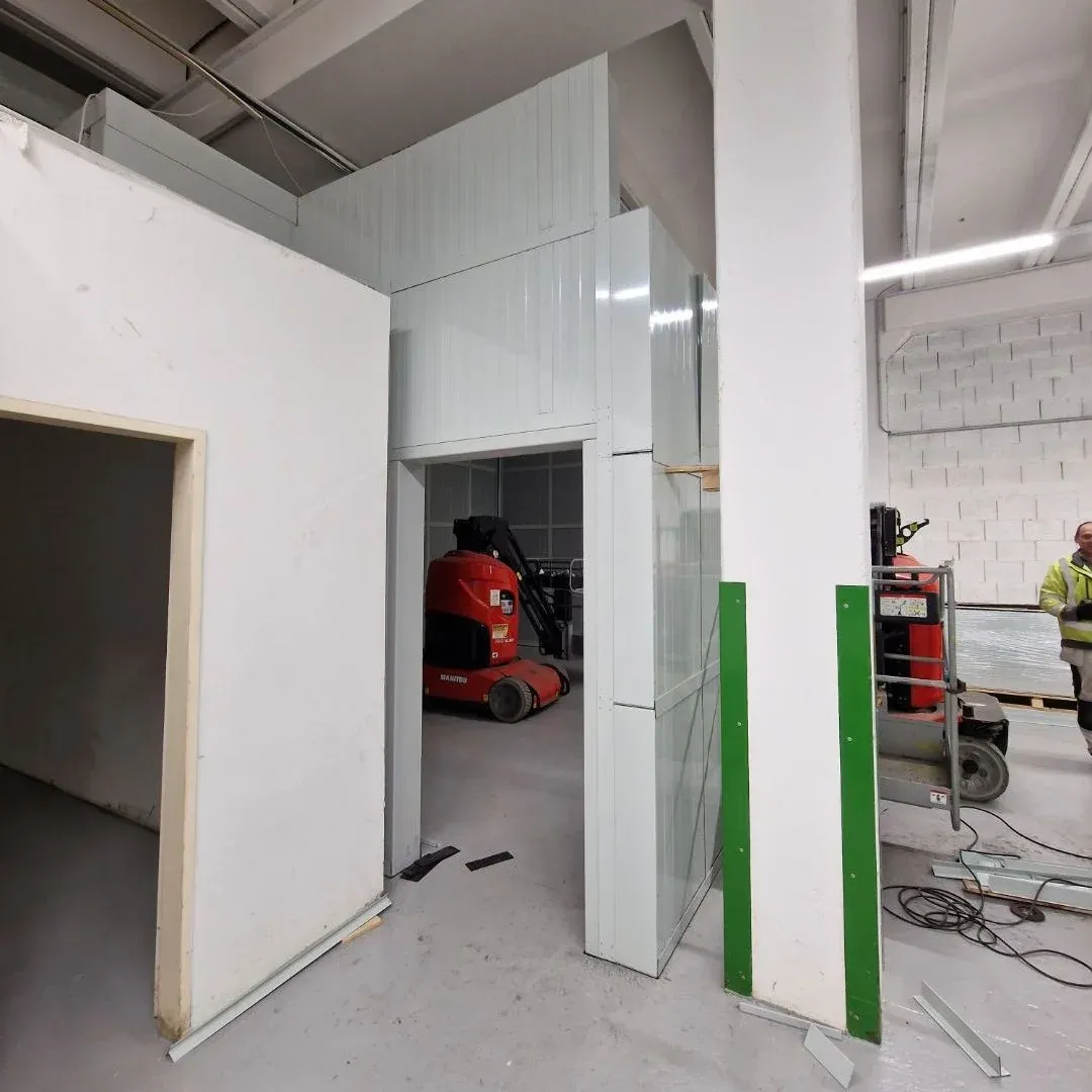 Soundproofing Enclosure for Thamping Machines at Plasser & Theurer