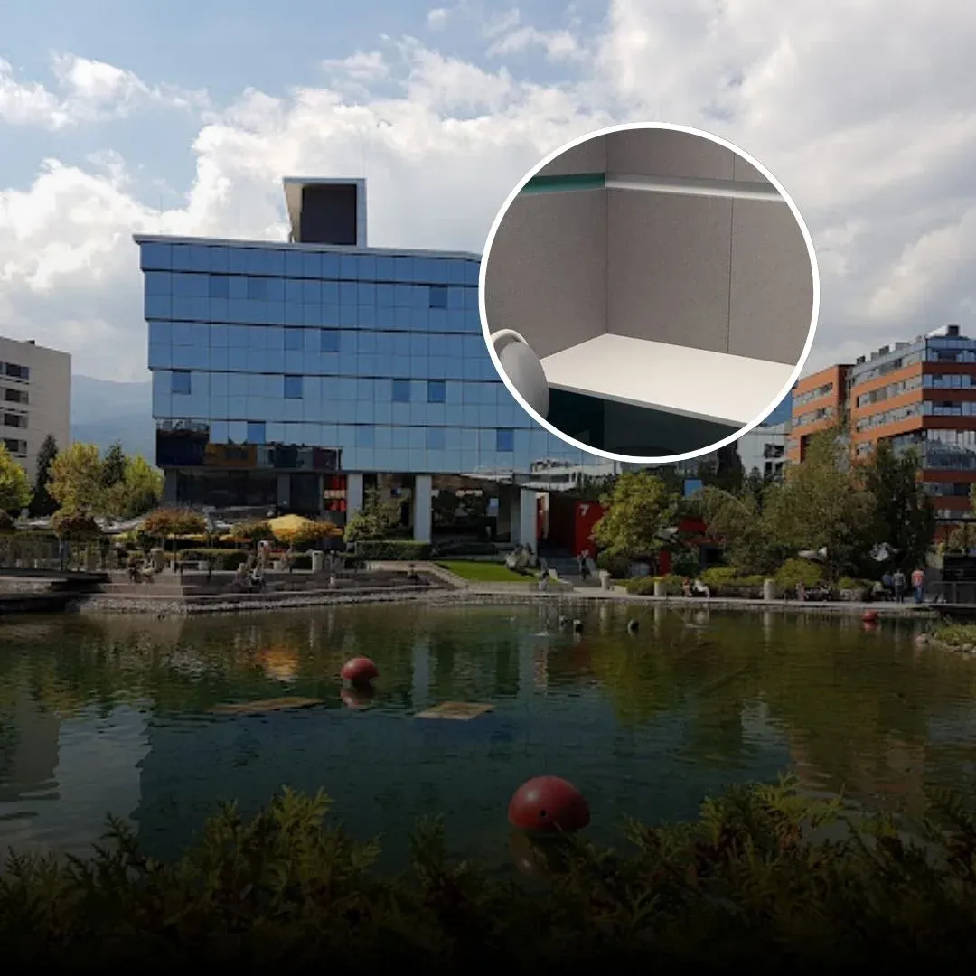 Phone booth acoustic panels installed at Adecco Bulgaria