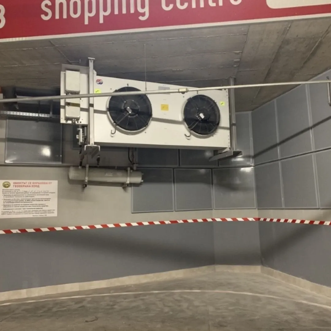 Soundproofing of chillers in San Stefano Plaza