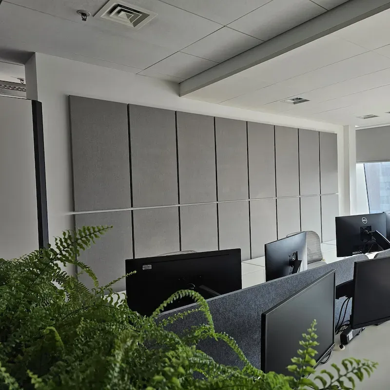 Acoustic Treatment of Amadeus Offices in the Vertigo Building