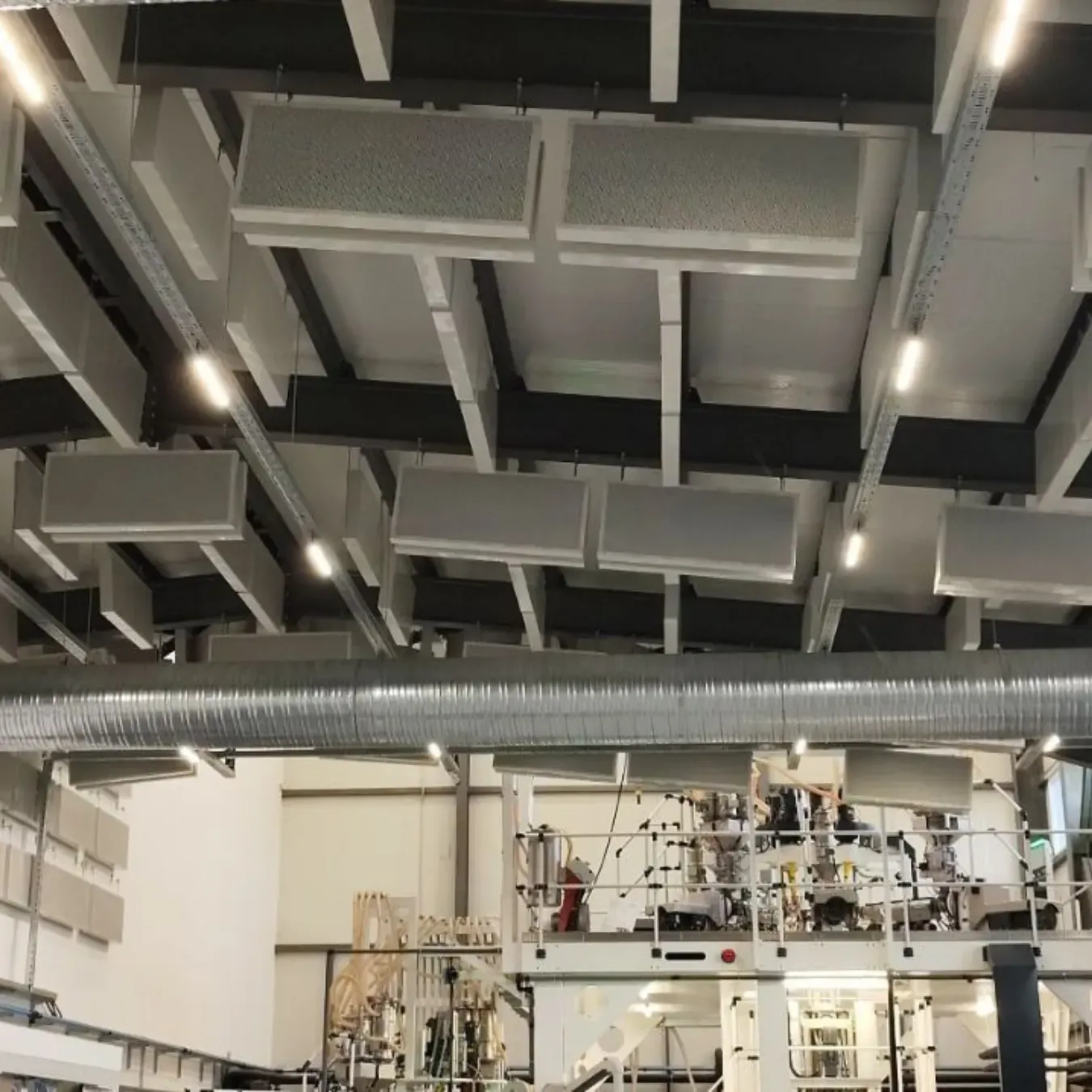 Acoustic Treatment of an Industrial Hall for Excellpack