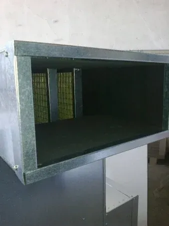 Soundproofing ventilation noise in a nightlife venue