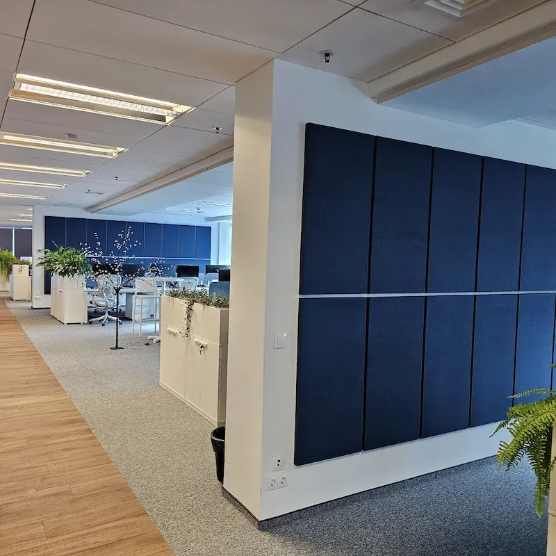 Acoustic Treatment of Amadeus Offices in the Vertigo Building