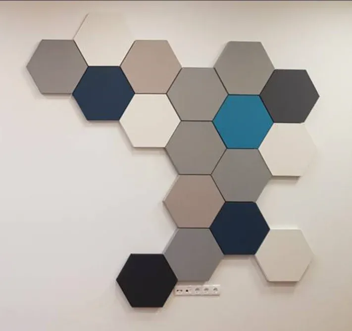 Office acoustic panels installed in Iceland
