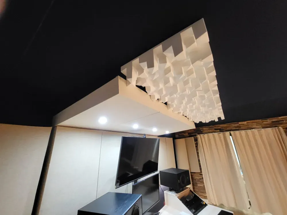 Acoustic Treatment of Recording Studio in Paris
