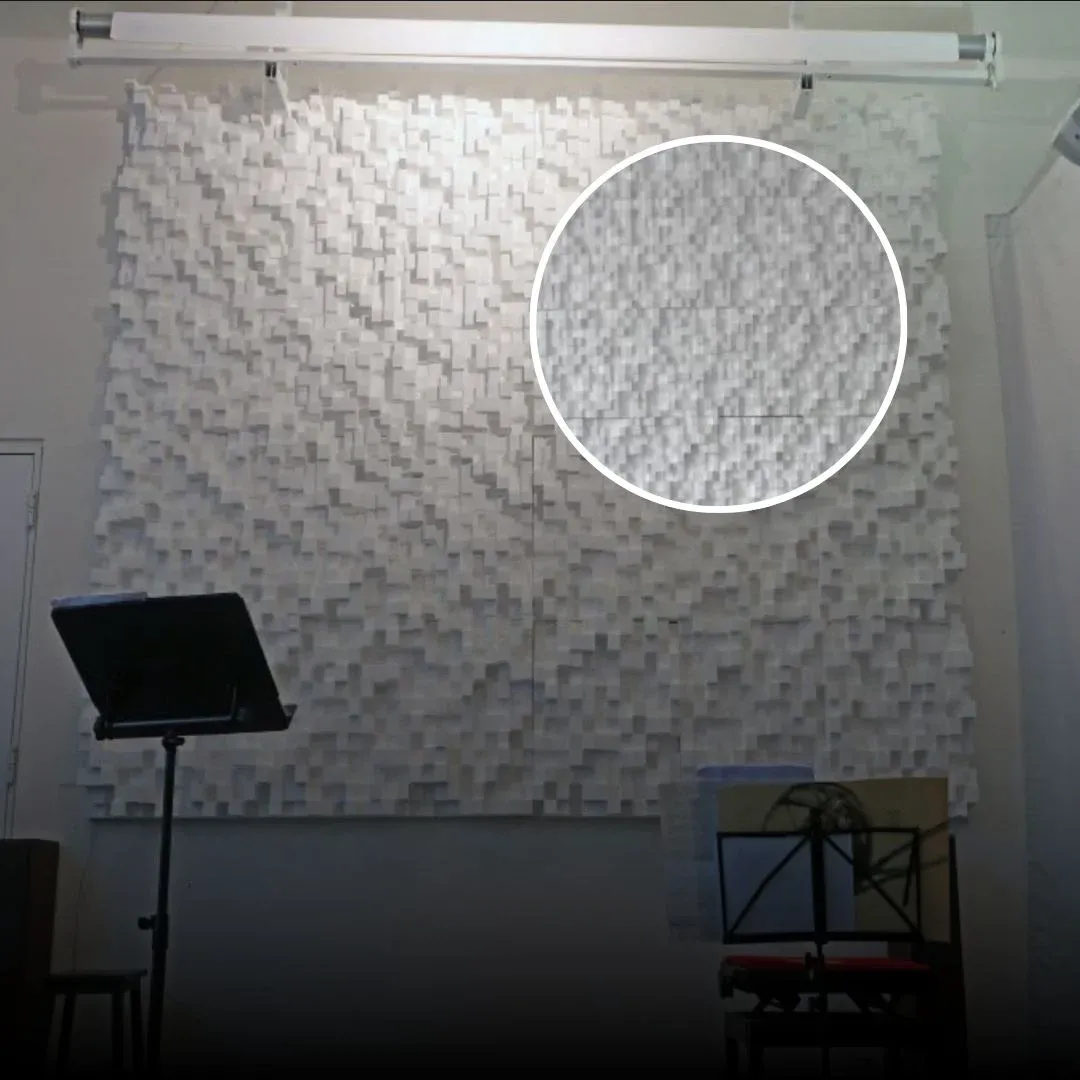 Acoustic treatment of а concert venue, Switzerland