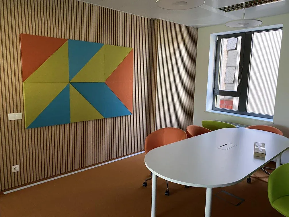 Acoustic upgrade for office meeting and interview rooms