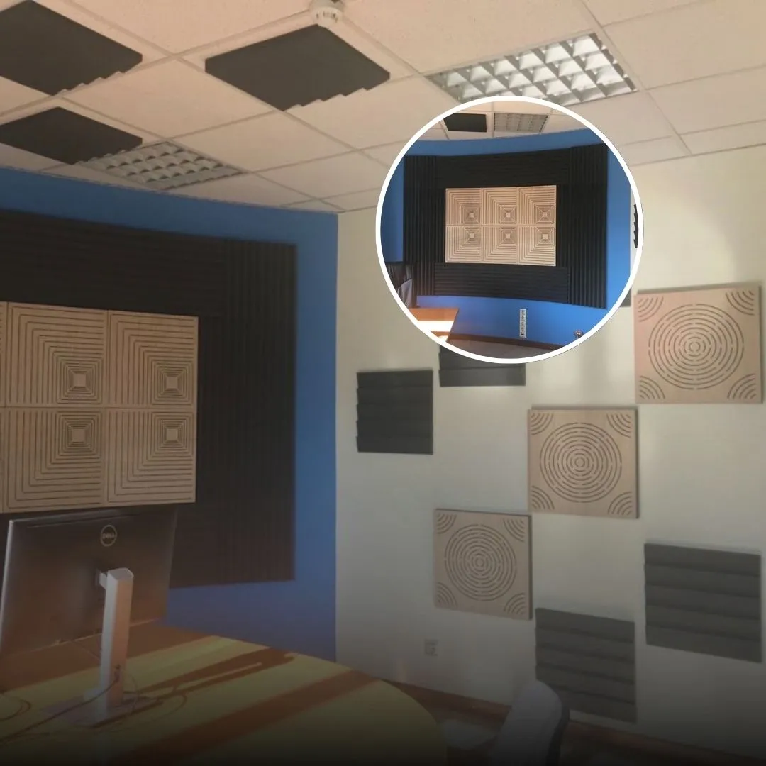 Acoustic Treatment for a Hybrid Office at Ucha.se