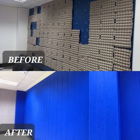 Acoustic Treatment of Boardroom for Ariste Health
