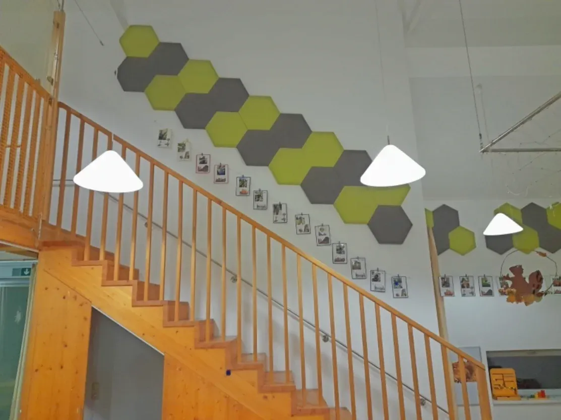 Improved acoustics at Kindergarten Auffen, Austria