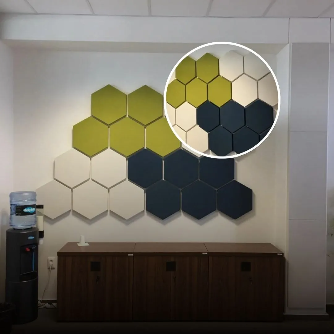 Acoustic Wall Design for Lyreco Meeting Room in Pezinok