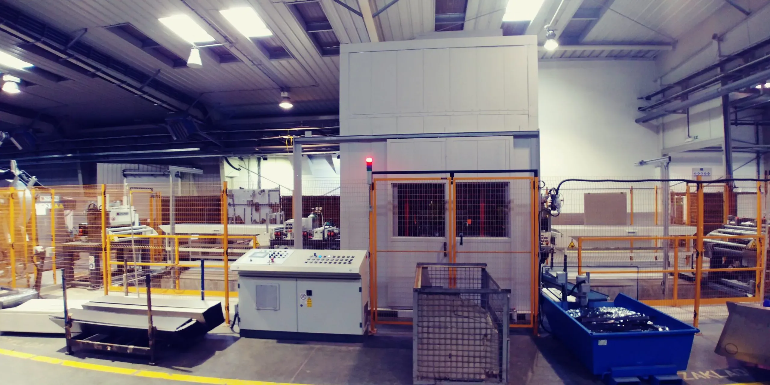 Machine soundproofing system for AJ Metal