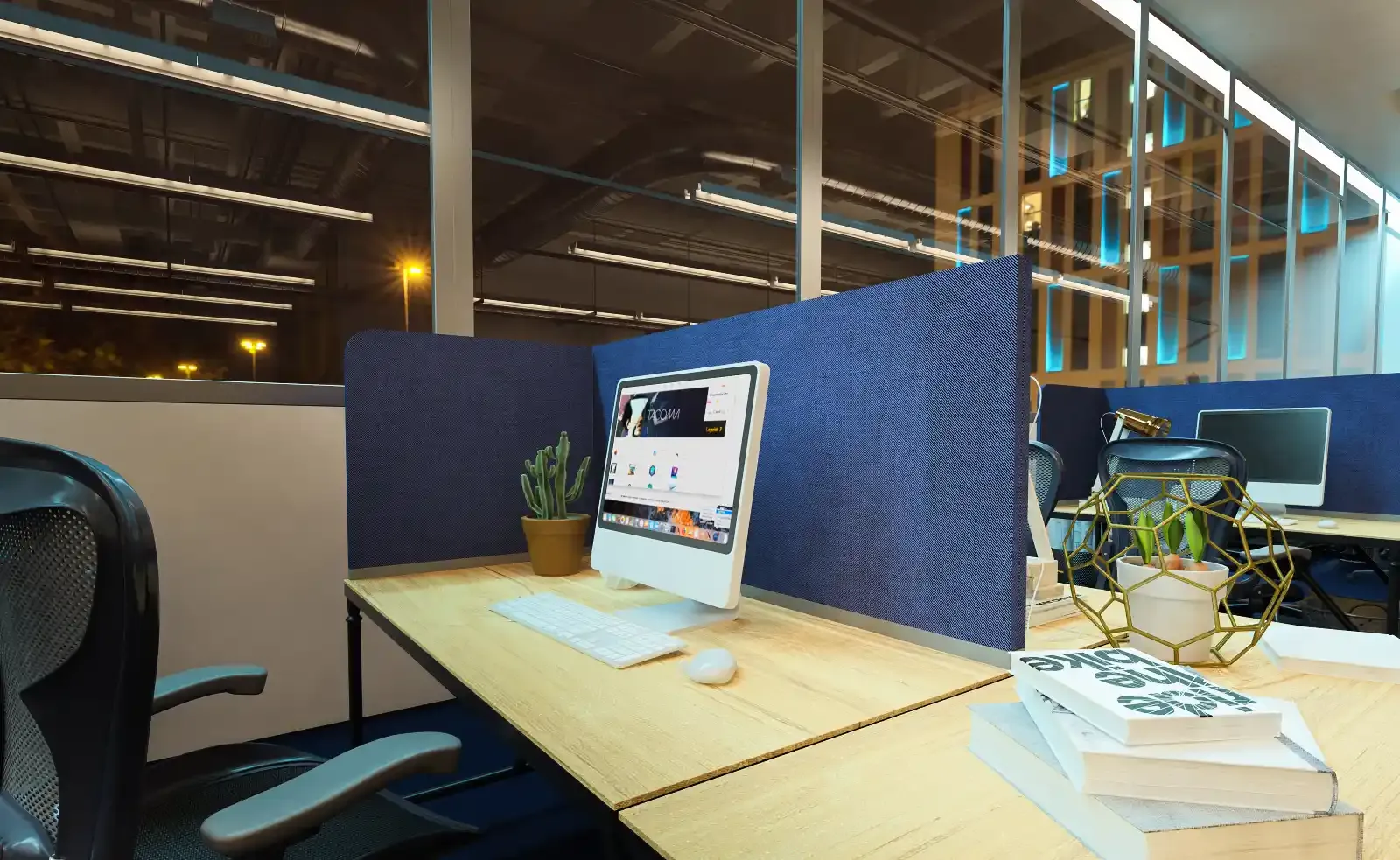Acoustic Desk Separators for Credissimo Bulgaria
