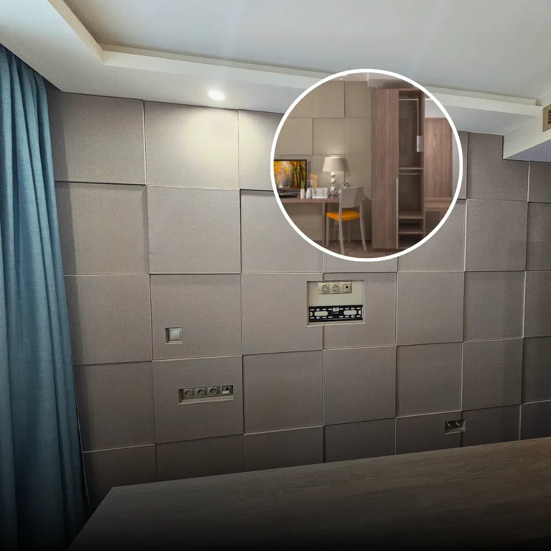 Decibel-Acoustic Wall Treatment for Hotel Bulgarska Morava