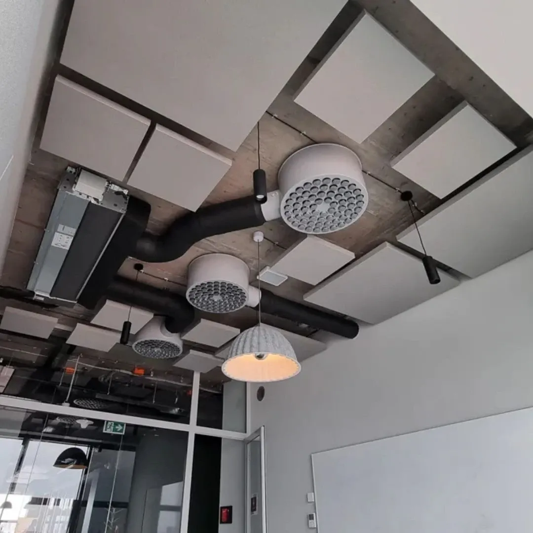 Acoustic Treatment for HubHub Coworking Space in Bratislava
