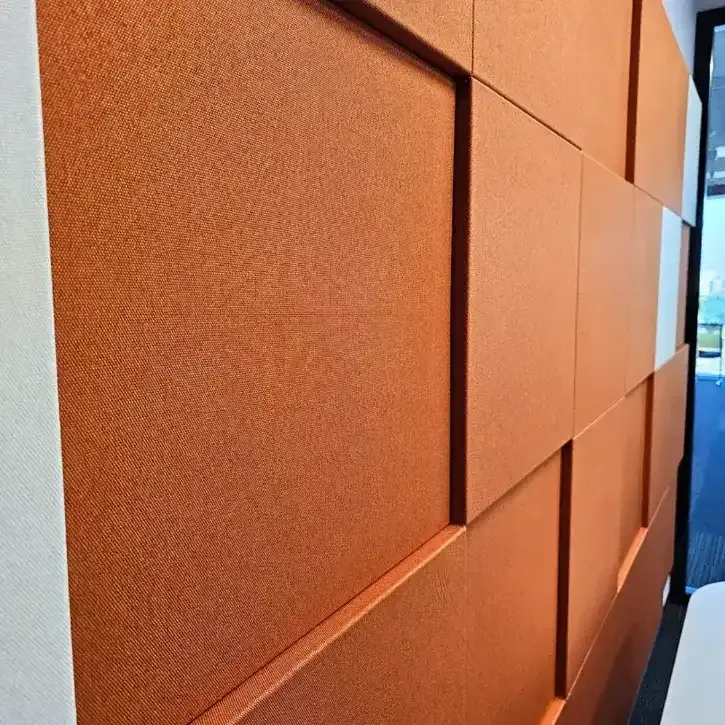 Acoustic treatment for modern office spaces
