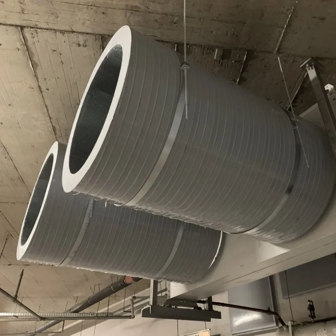 Soundproofing of chillers in San Stefano Plaza