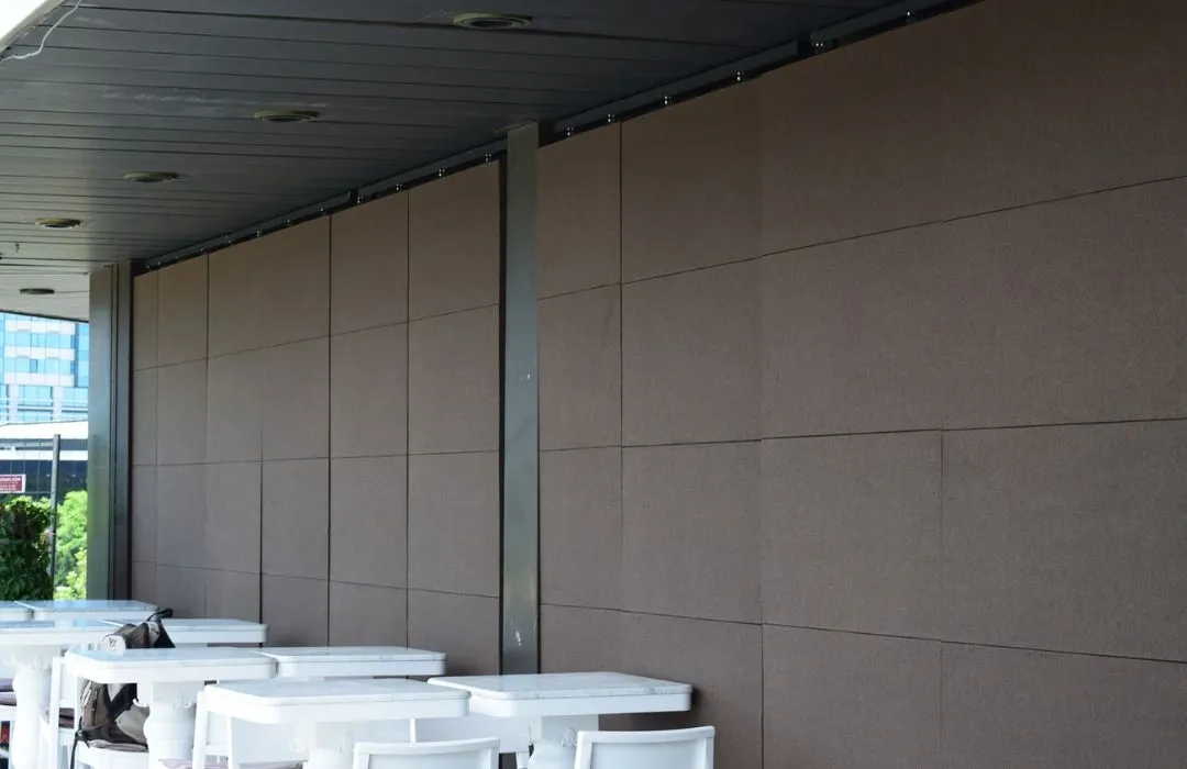 soundproofing panels outside