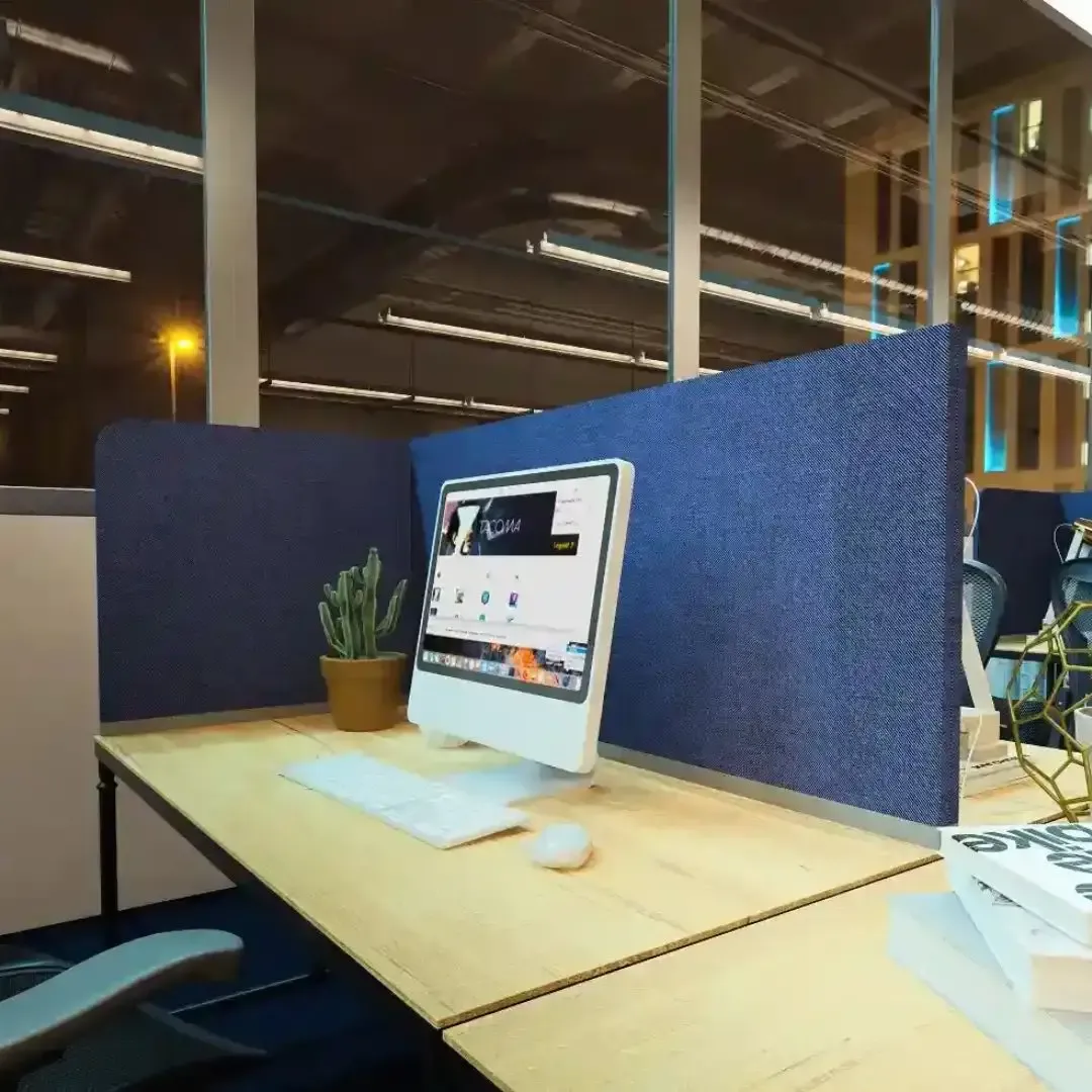 Acoustic Desk Separators for Credissimo Bulgaria