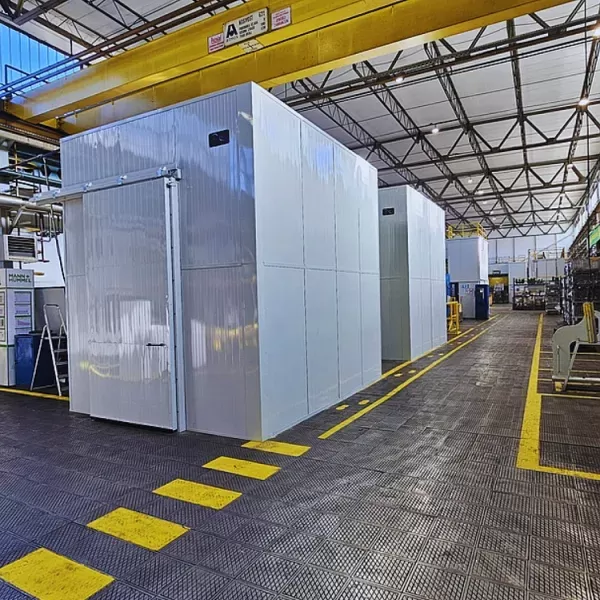 Factory Noise Reduction with a Metal Press Enclosure