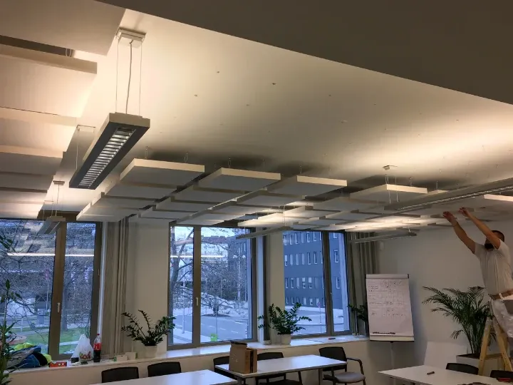 Echo reduction in meeting room and office space at OncoOne