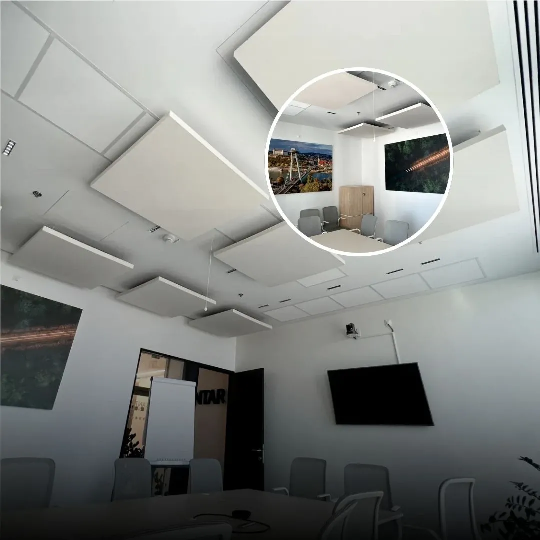 Acoustic Treatment of Kantar Slovakia Meeting Room