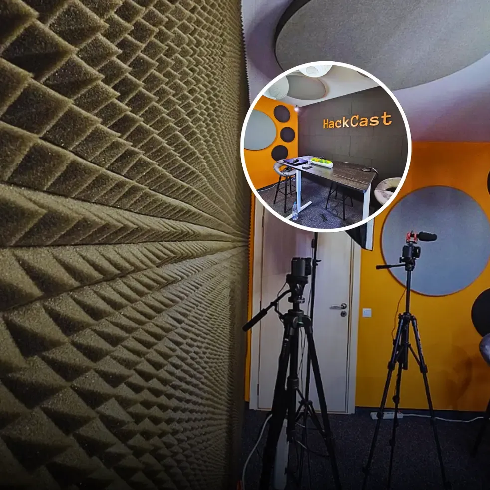 Acoustic Panels and full Podcast Studio revamp