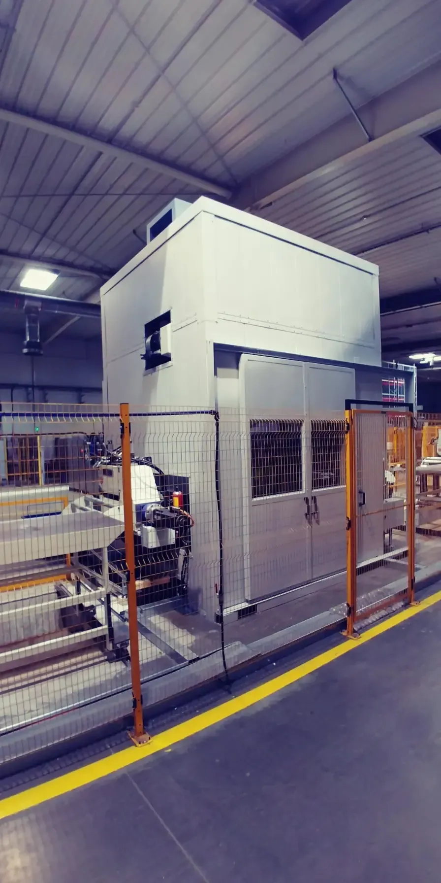 Machine soundproofing system for AJ Metal