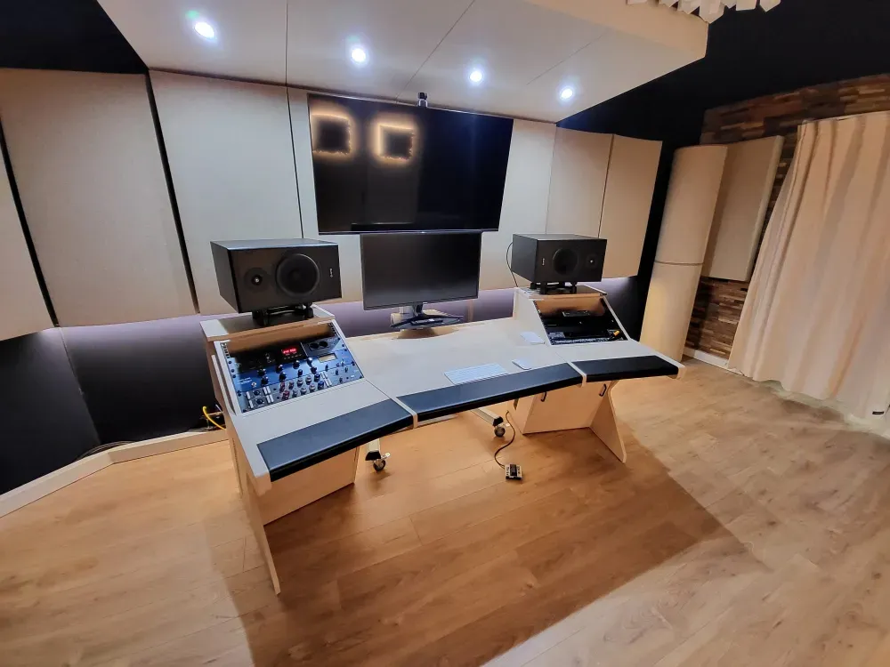 Acoustic Treatment of Recording Studio in Paris