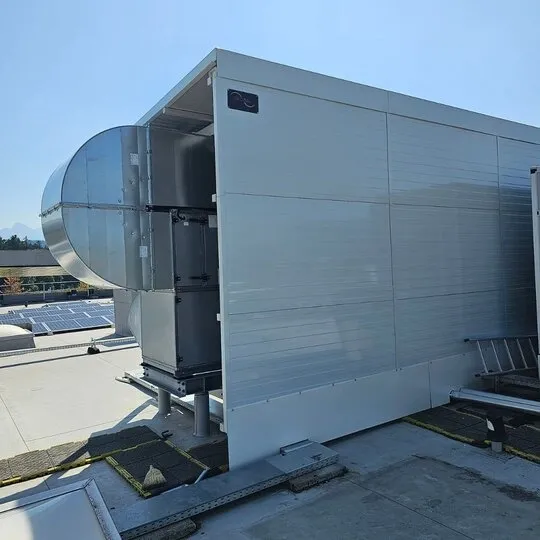 Noise Reduction for Rooftop Chillers and Generators at Rutter Facility